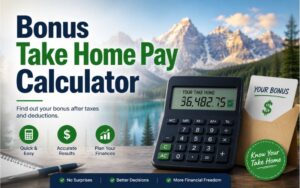 bonus take home pay calculator